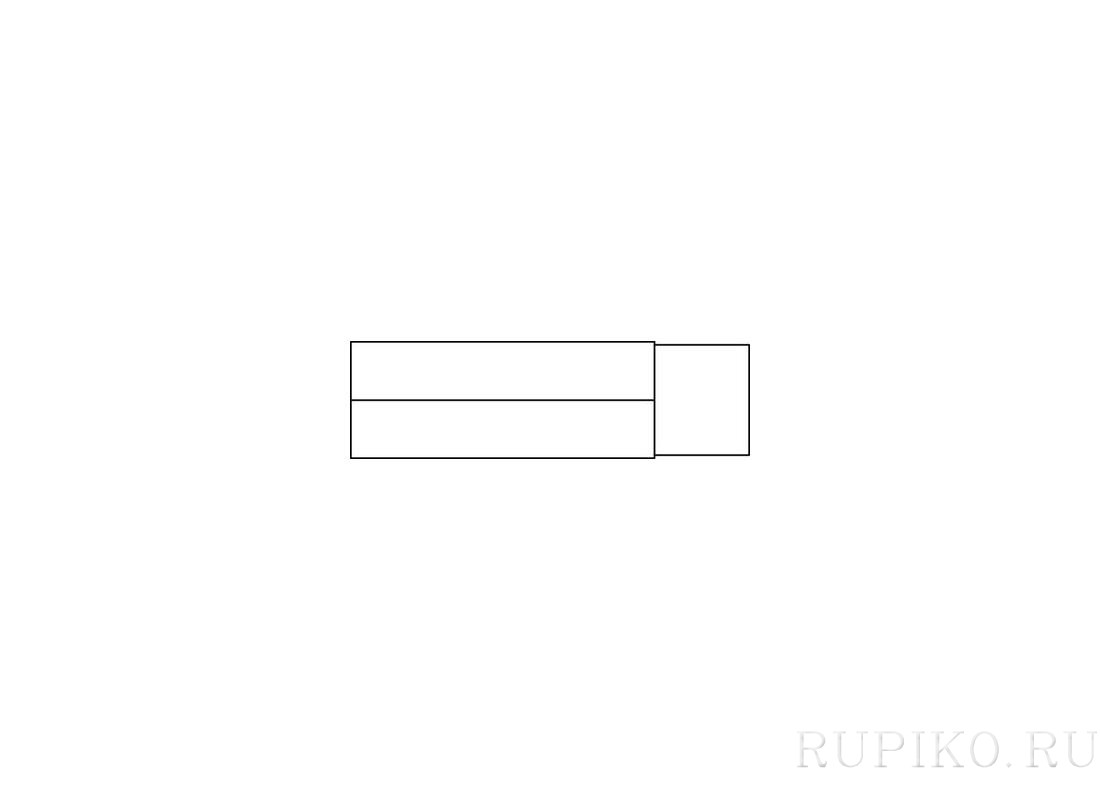 PIKO 61821 Платформа Burgstein