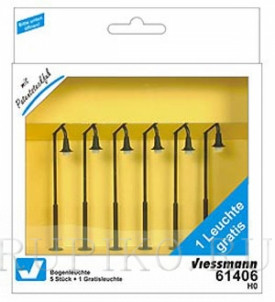 VIESSMANN 61406 Набор из 6 фонарей