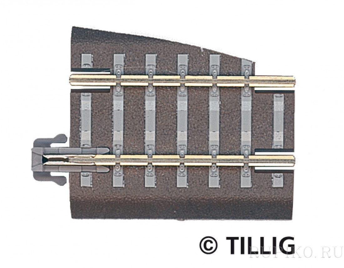 Tillig 83722 TT Прямой рельс левый G5