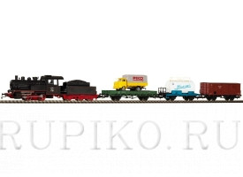 PIKO 97913 Грузовой состав с паровозом СЖД
