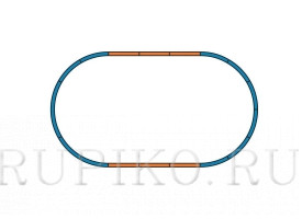 PIKO 97927 Стартовый набор  железной дороги Сапсан