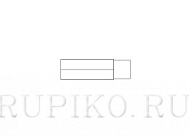 PIKO 61821 Платформа Burgstein