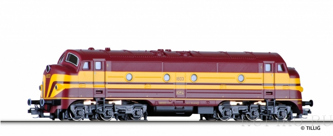 Tillig 04537 Дизельный локомотив Reihe 1600