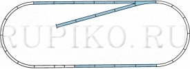 ROCO 51332 Грузовой состав с тепловозом T679