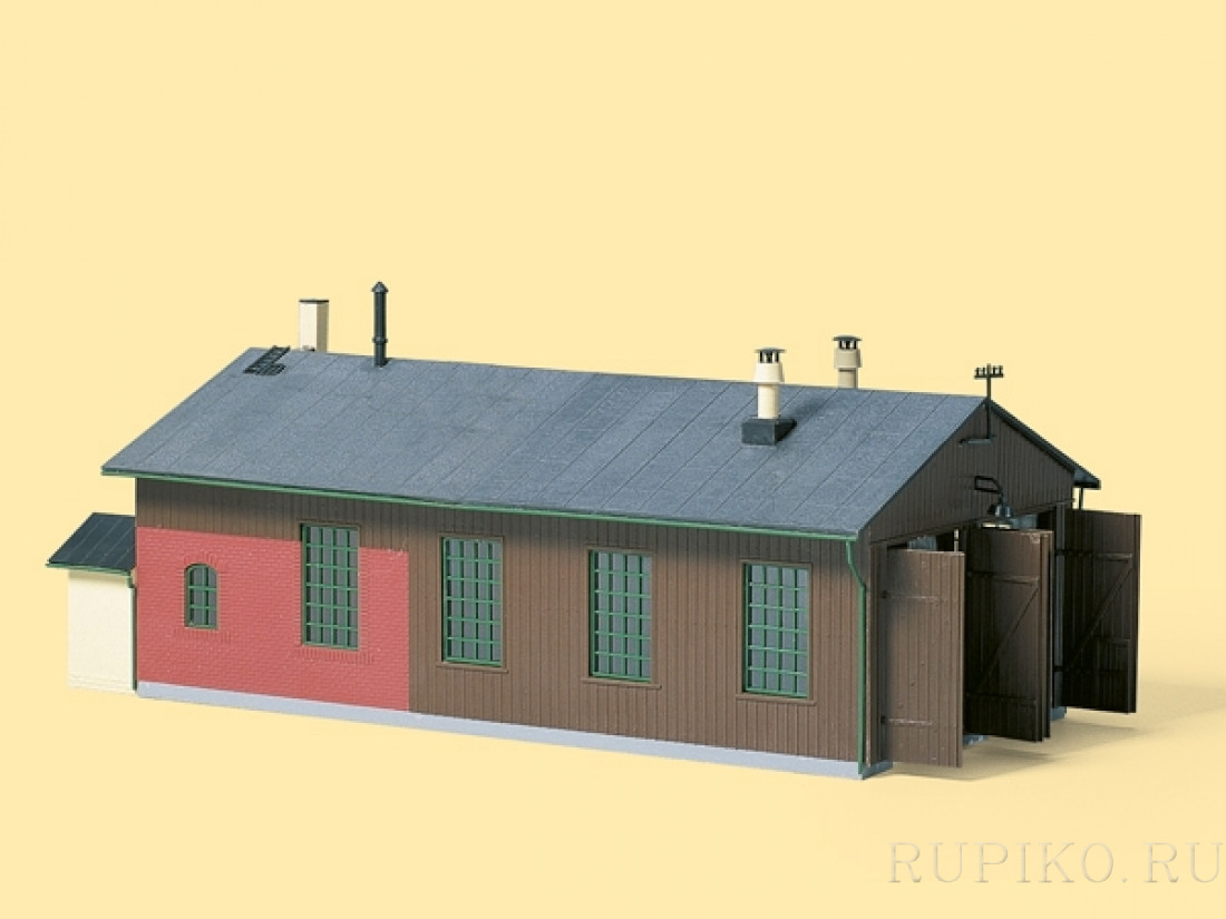 Auhagen 11332 Депо на два локомотива