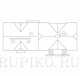 Auhagen 12346 Два жилых дома