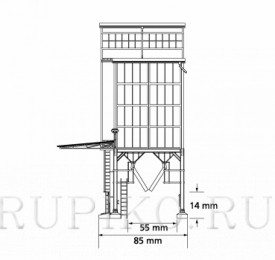 Auhagen 11446 Зернохранилище