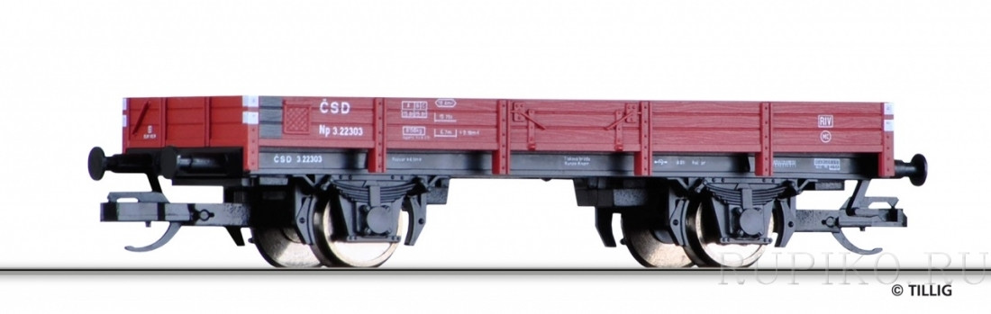 Tillig 14922 TT грузовая платформа CSD