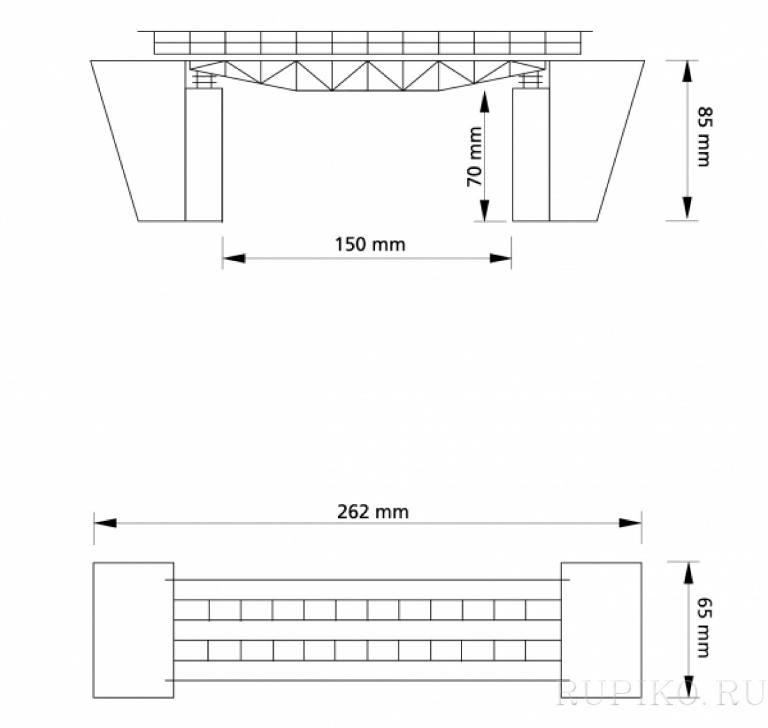 Auhagen 11365 Мост