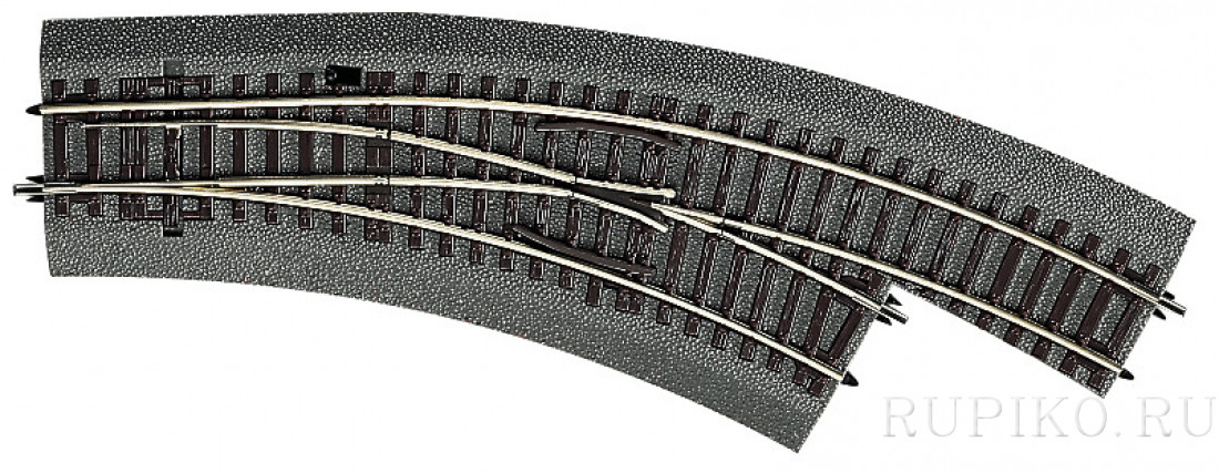 ROCO 42557 Стрелка радиусная правая BWr2/3