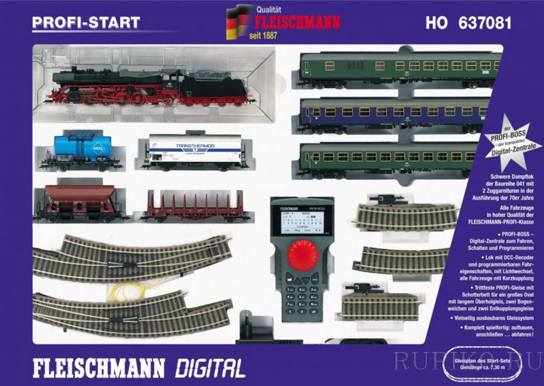 Fleischmann 637081 цифровой стартовый набор