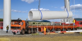 Kibri 13518 Тягач с полуприцепом MB SK