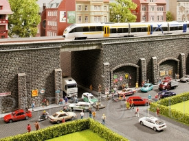 Noch 58056 Стена кирпичная 33,4 х 12,5 см